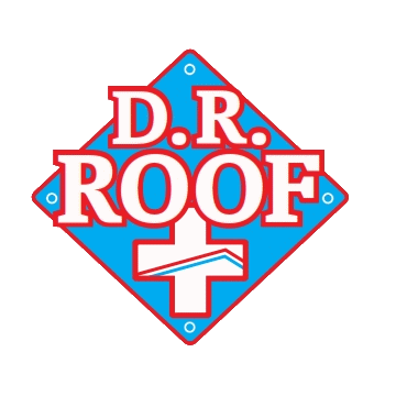 D.R. Roof logo